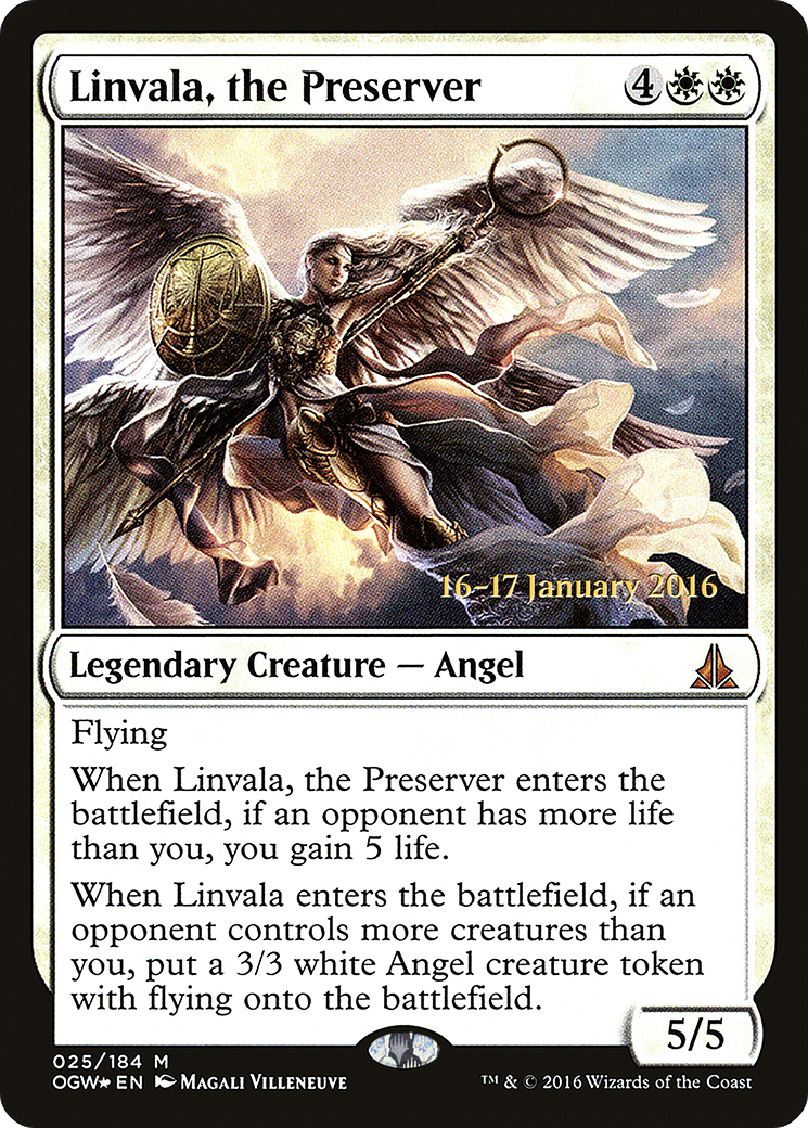 Linvala, the Preserver (025) (Prerelease) - Foil