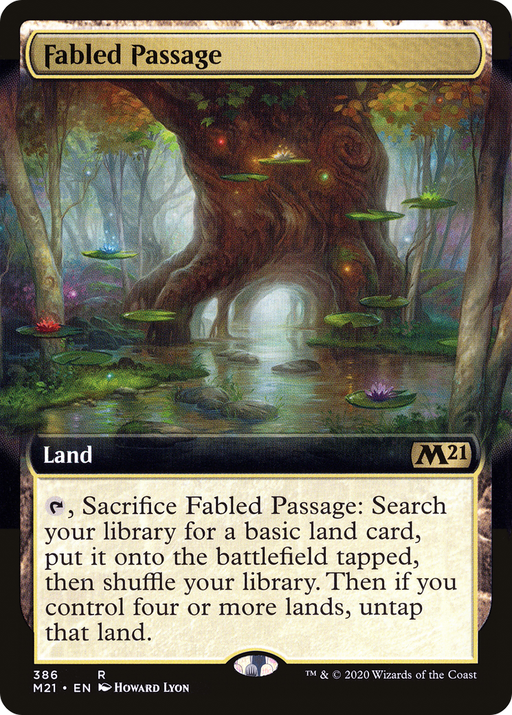 Fabled Passage (386) (Extended Art) - Foil