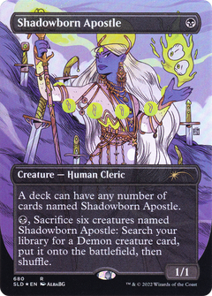 Shadowborn Apostle (680) (Borderless) - Foil