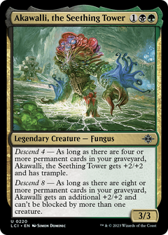 Akawalli, the Seething Tower - Foil