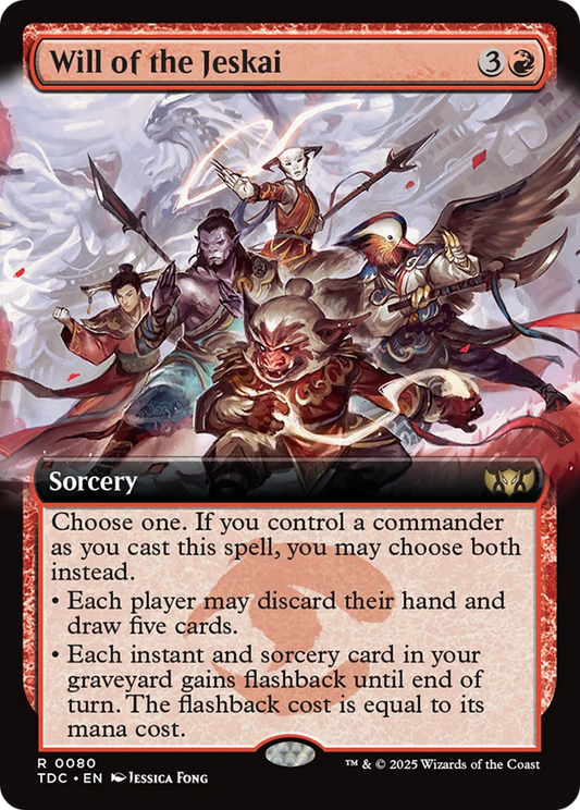 Will of the Jeskai (0080) (Extended Art)