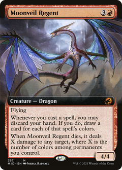 Moonveil Regent (357) (Extended Art) - Foil
