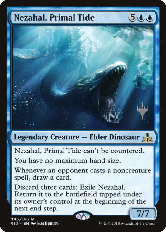 Nezahal, Primal Tide (045) (Promo Pack) - Foil