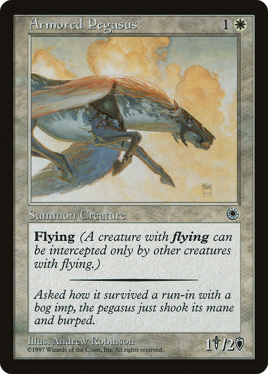 Armored Pegasus (With Reminder Text)