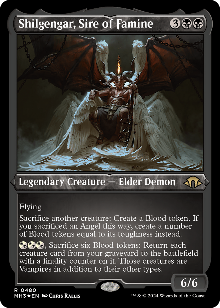 Shilgengar, Sire of Famine (0480) - Foil Etched