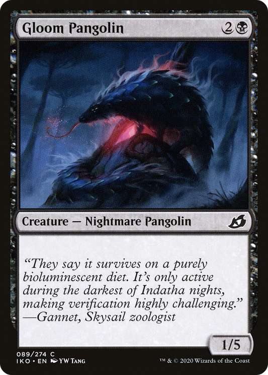 Gloom Pangolin - Foil