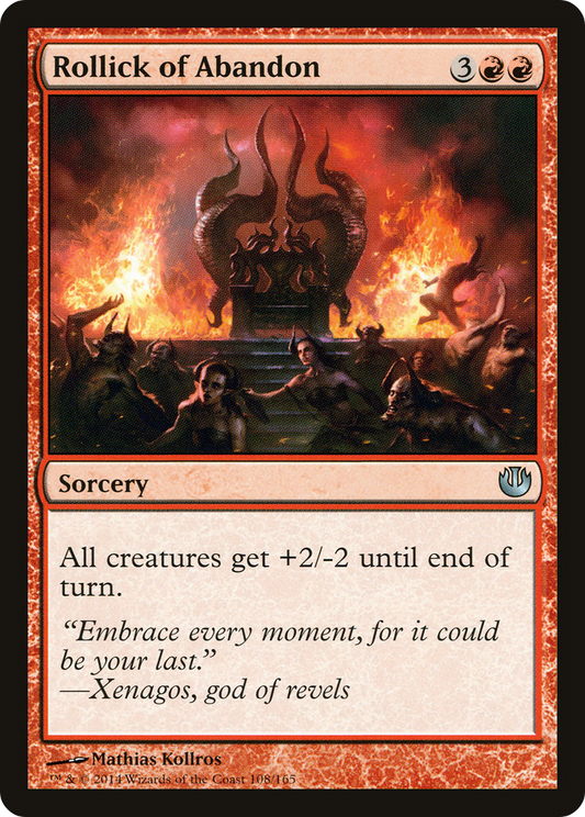 Rollick of Abandon - Foil