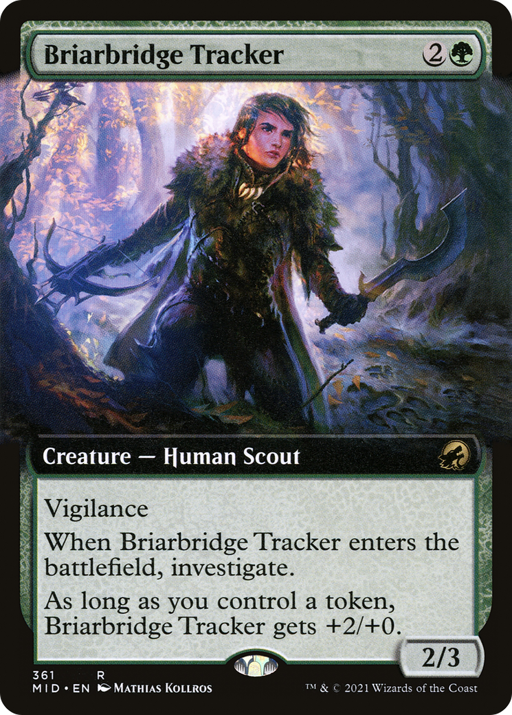 Briarbridge Tracker (361) (Extended Art) - Foil