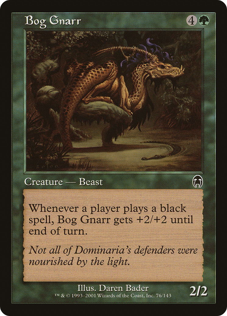 Bog Gnarr - Foil