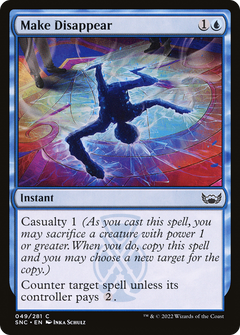 Make Disappear - Foil