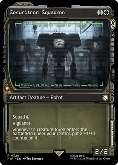 Securitron Squadron (0328) (Showcase) - Foil