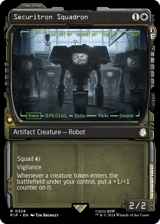 Securitron Squadron (0328) (Showcase) - Foil