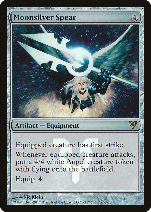 Moonsilver Spear (217) (Prerelease) - Foil