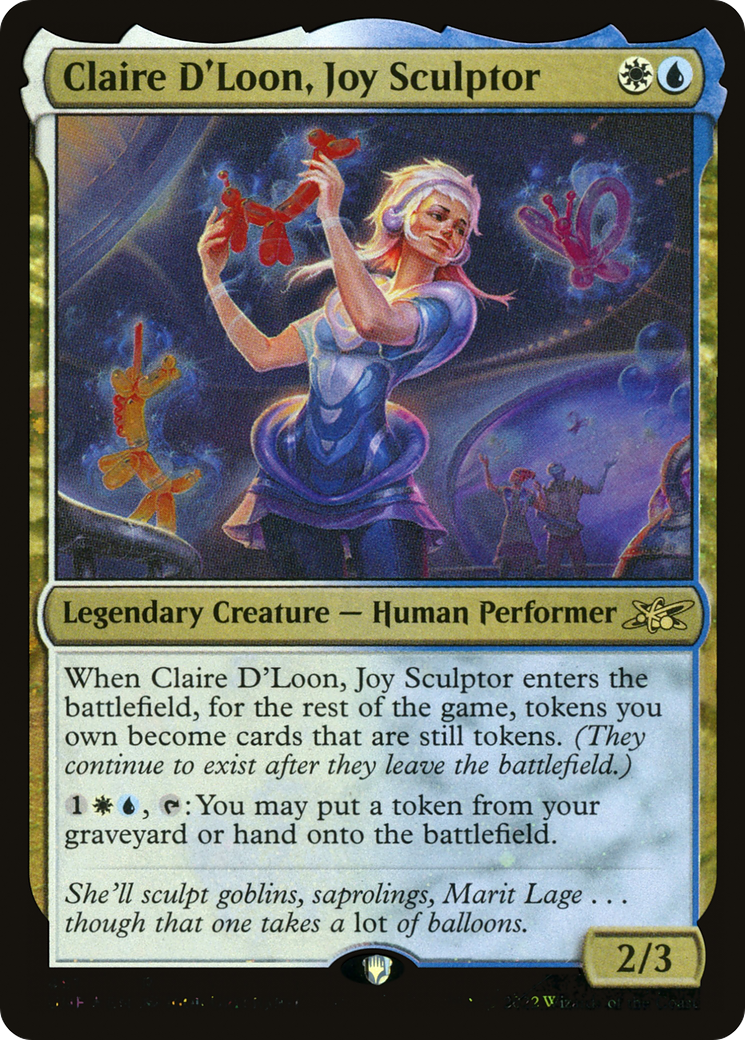 Claire D'Loon, Joy Sculptor (451) - Galaxy Foil