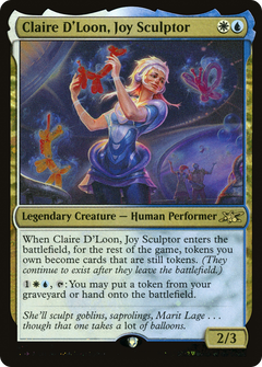 Claire D'Loon, Joy Sculptor (451) - Galaxy Foil