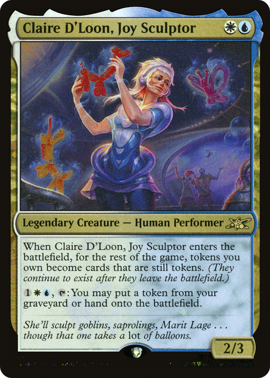 Claire D'Loon, Joy Sculptor (451) - Galaxy Foil