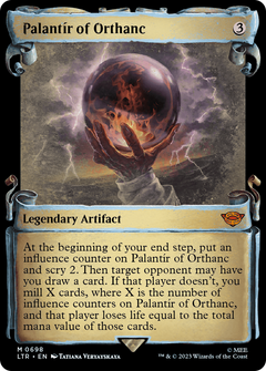 Palantir of Orthanc (0698) (Showcase) - Silver Foil