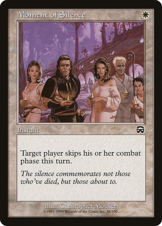 Moment of Silence - Foil