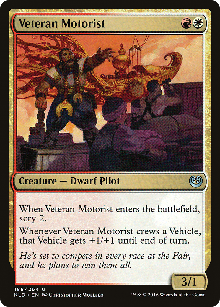 Veteran Motorist - Foil