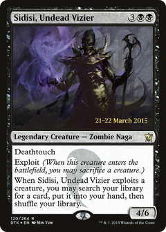 Sidisi, Undead Vizier (120) (Prerelease) - Foil