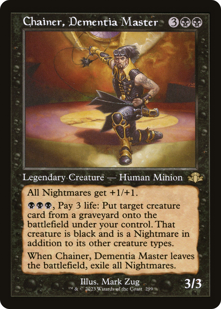 Chainer, Dementia Master (299) (Retro Frame) - Foil