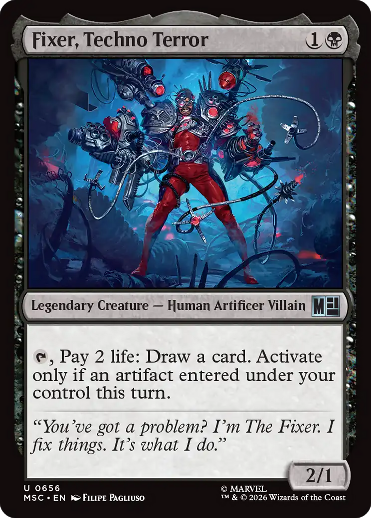 Fixer, Techno Terror (MSC) - Foil