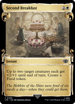 Second Breakfast (0480) (Showcase) - Silver Foil