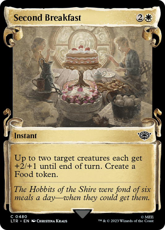 Second Breakfast (0480) (Showcase) - Silver Foil