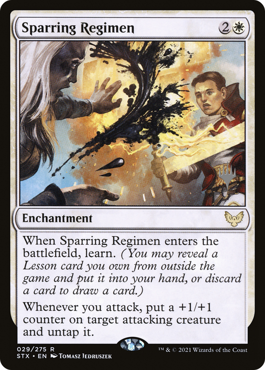 Sparring Regimen (029) (Promo Pack) - Foil