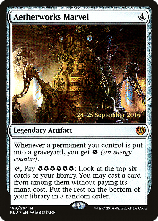 Aetherworks Marvel (193) (Prerelease) - Foil