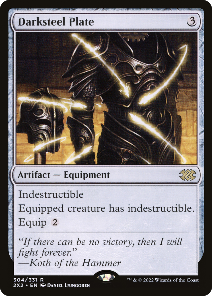 Darksteel Plate - Foil