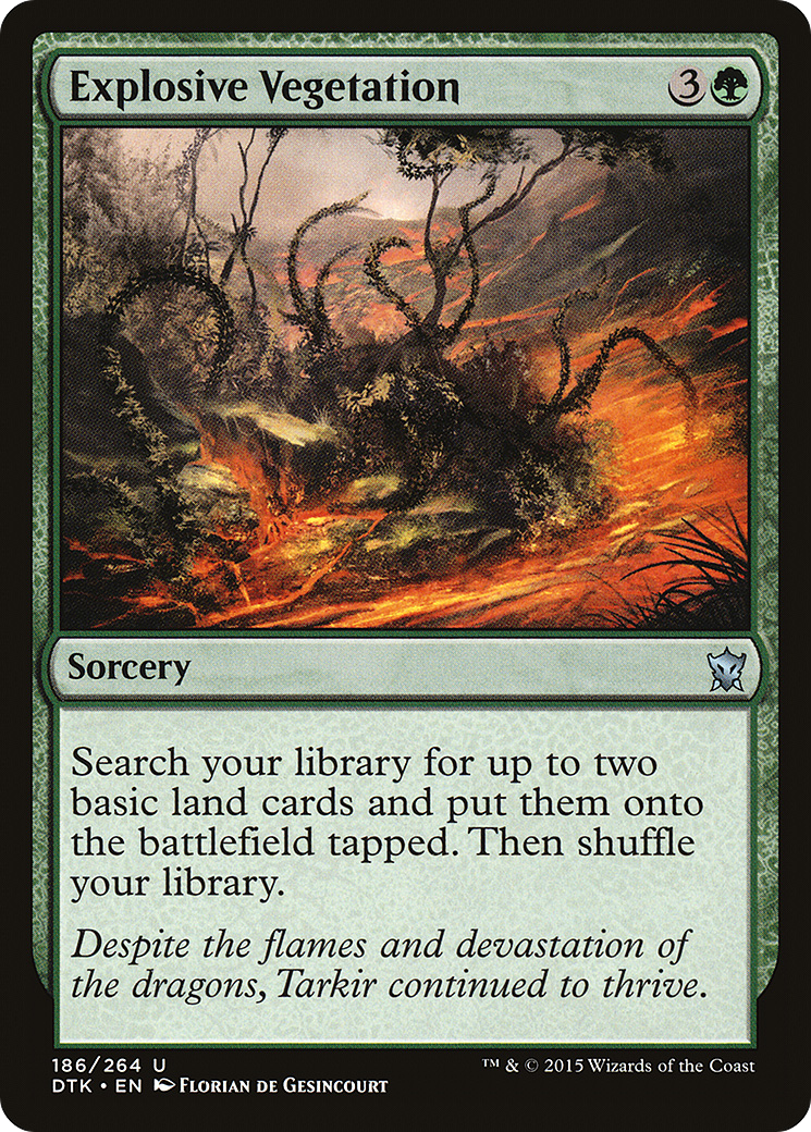 Explosive Vegetation - Foil