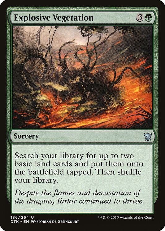 Explosive Vegetation - Foil