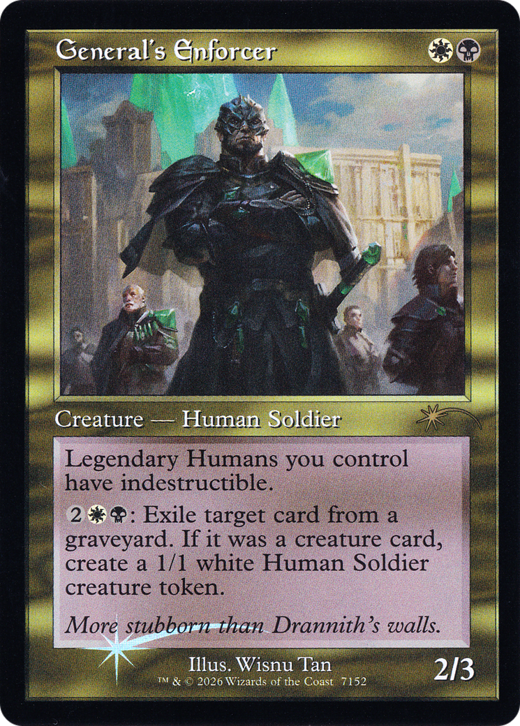 General's Enforcer (7152) (SLD) - Foil