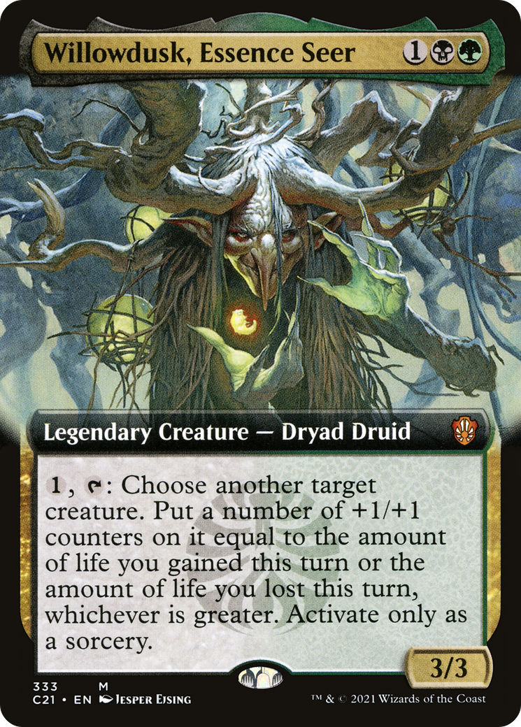 Willowdusk, Essence Seer (333) (Extended Art)