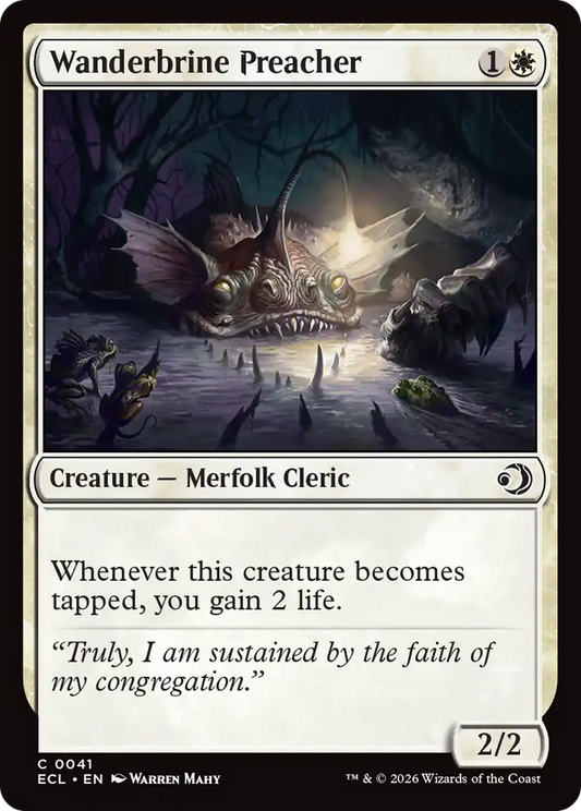 Wanderbrine Preacher (0041) (ECL) - Foil