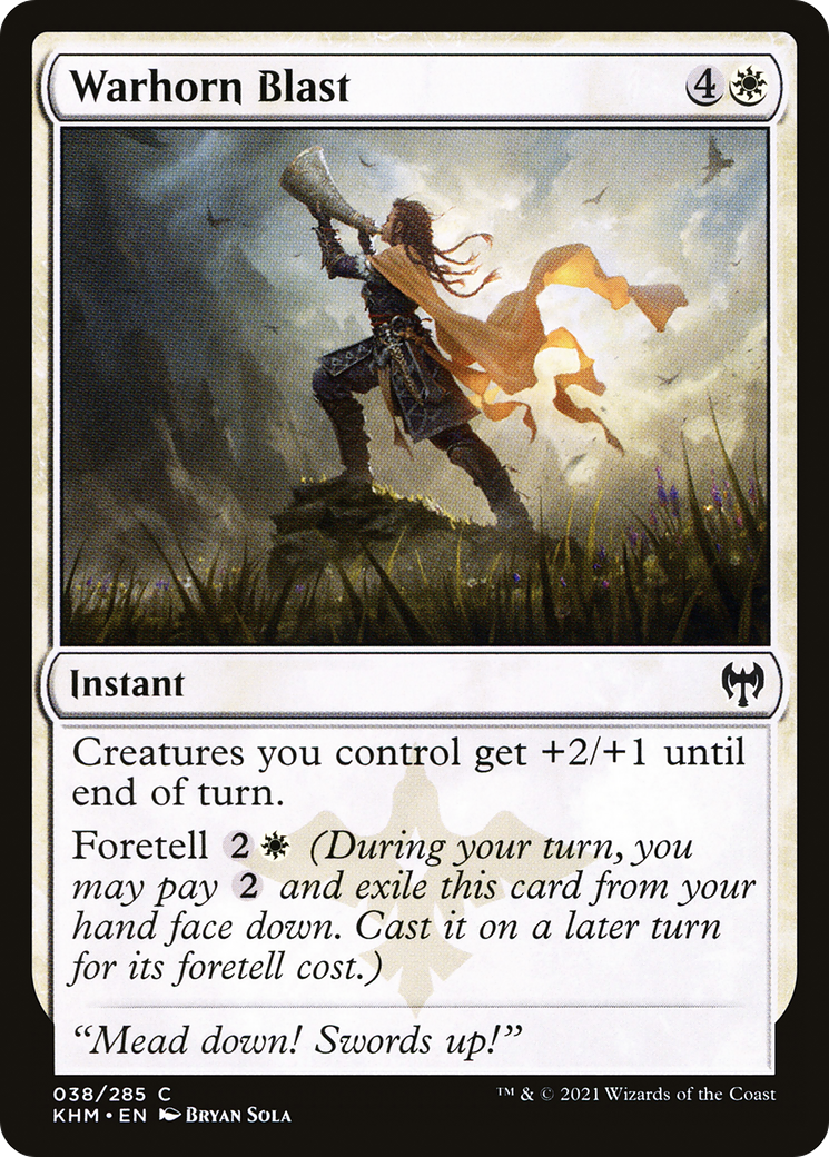 Warhorn Blast - Foil