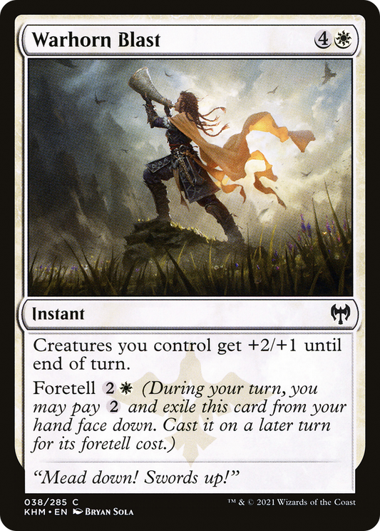 Warhorn Blast - Foil