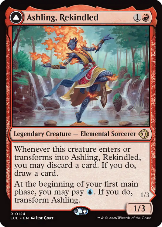 Ashling, Rekindled // Ashling, Rimebound (0124) (Promo Pack) (PECL)