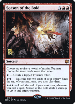 Season of the Bold (0152) (Prerelease) - Foil