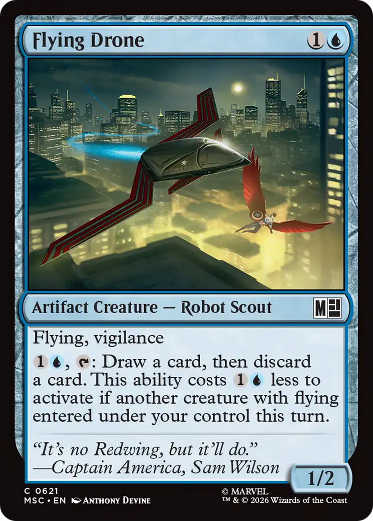 Flying Drone (MSC) - Foil