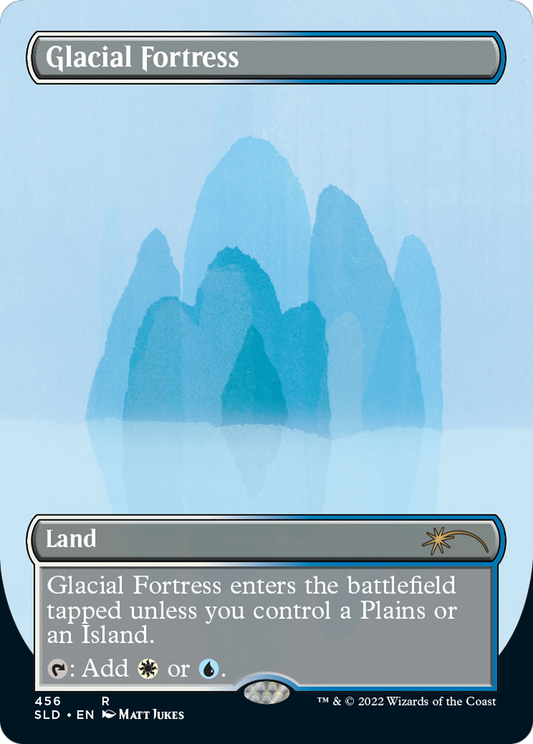 Glacial Fortress (456) (Borderless) - Foil