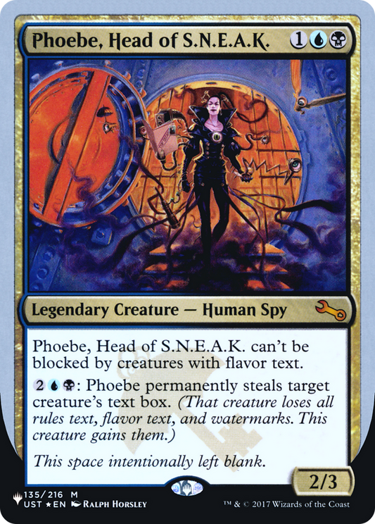 Phoebe, Head of S.N.E.A.K. - Foil
