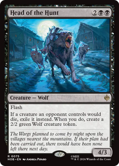 Head of the Hunt (HOB) - Foil