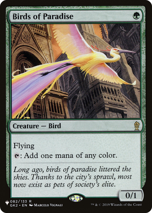 Birds of Paradise (GK2-82) (PLST)