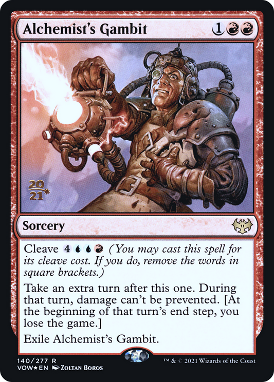 Alchemist's Gambit (140) (Prerelease) - Foil