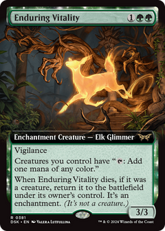 Enduring Vitality (0381) (Extended Art) - Foil