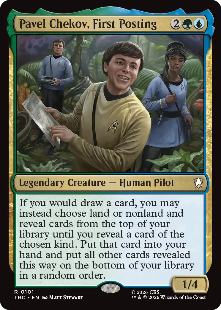 Pavel Chekov, First Posting (TRC) - Surge Foil