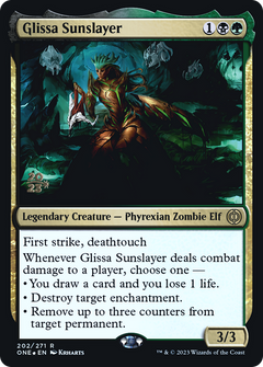 Glissa Sunslayer (202) (Prerelease) - Foil