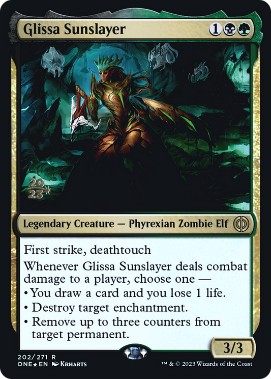 Glissa Sunslayer (202) (Prerelease) - Foil